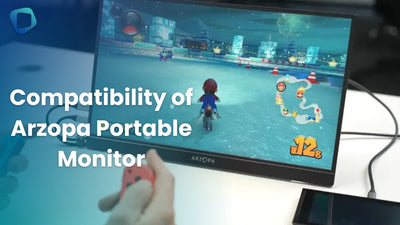 What is an Arzopa Portable Monitor Compatible with?