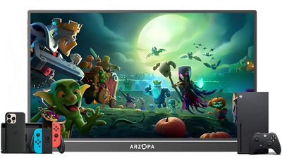 How to Connect Switch to Arzopa Portable Monitor?