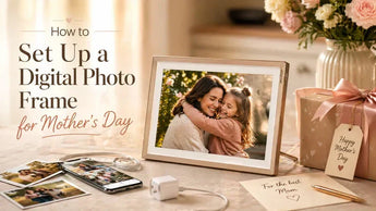 How to Set Up a Digital Photo Frame for Mother's Day