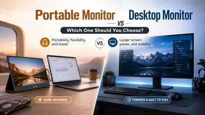 Portable Monitor vs Desktop Monitor: Which One Should You Choose?