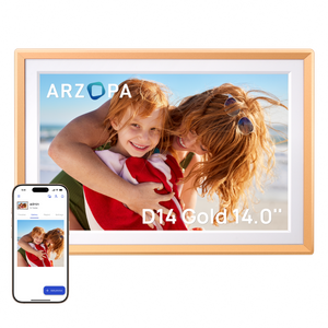 Arzopa D14 Champagne Gold | 14" Digital Photo Frame