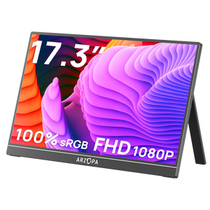 Arzopa A1M 17.3" Large 1080p Portable Monitor