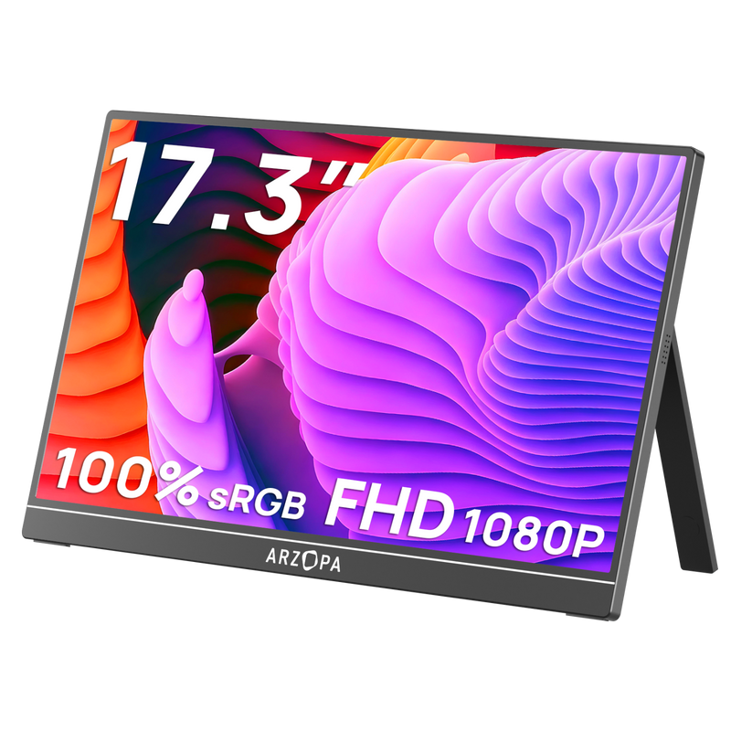 Arzopa A1M 17.3" Large 1080p Portable Monitor
