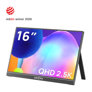 Monitor portátil Arzopa Z1RC 2.5K | Tela brilhante QHD de 500nits e 8 bits